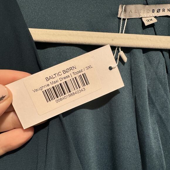 Baltic Born Vaughnie Maxi Dress Topaz Green NEW Size 3X - Picture 7 of 9